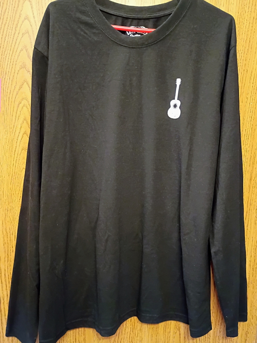 Johnny Cash Long Sleeve Black Tee - XL